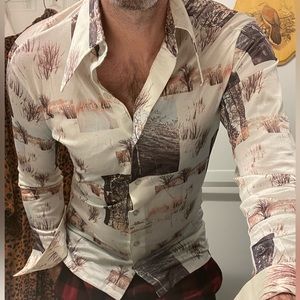 Vintage rare 70’s Andhurst button down, sz S (possibly a medium see description)